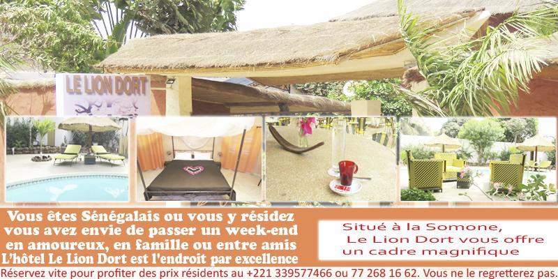 Hôtel Le Lion Dort à La La Somone Extérieur photo